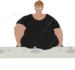 Male Adipose Tissue Weight Gain Deviantart Obesity - Male Ad