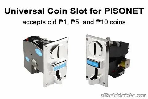 Is it Safe to Use Universal Coin Slot for Pisonet? - Pisonet