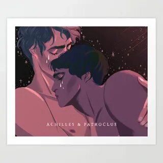 achilles and patroclus Art Print by mohtz Society6 Achilles 