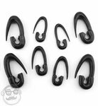 Safety Pin Horn Hangers Plug earrings gauges, Plugs earrings
