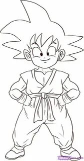 The Kindly Goku Coloring Pages PDF - Coloringfolder.com Drag