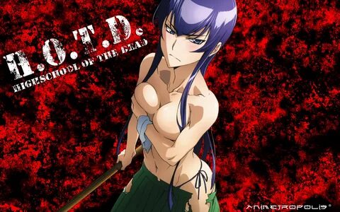 Busujima Saeko - Gakuen Mokushiroku: HIGHSCHOOL OF THE DEAD 