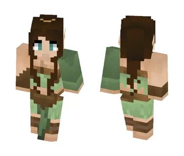 Download Wood Elf Girl Minecraft Skin for Free. SuperMinecra
