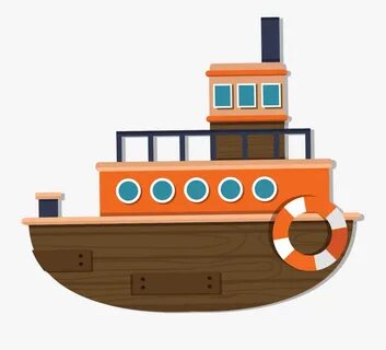 Clip Art Cartoon Ship Picture - Kapal Png , Free Transparent