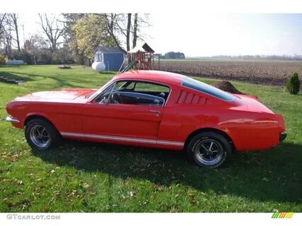 1965 Poppy Red Ford Mustang Fastback #89275059 Photo #4 GTCa