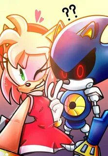 Amy and Metal Sonic the Hedgehog! Amino