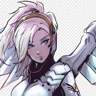 Overwatch Mercy Fan art Widowmaker, Anime, game, cg Artwork,