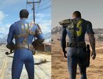 Fallout 4 vs Fallout 1 designs