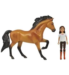Spirit Riding Free Small Horse and Doll Set: Spirit and Luck