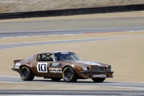 1974 Chevrolet Camaro IROC Race Car Image. Chassis number 1Q