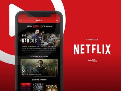 Netflix Redesign by Ciuban Razvan on Dribbble