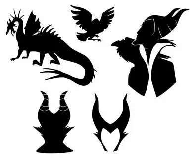 13 Malefica SVG Vector Silhouette Malefica Cutfiles per Etsy