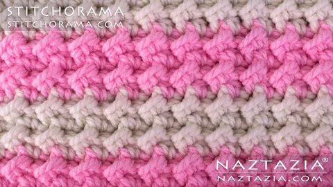 HOW to CROCHET CRUNCH STITCH - Stitchorama by Naztazia - You