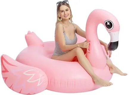 Amazon.com: pink flamingo pool float