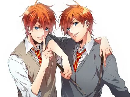 Weasley Twins, Fanart - Zerochan Anime Image Board