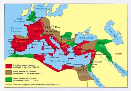 Mapa Esquematico Imperio Romano Related Keywords & Suggestio