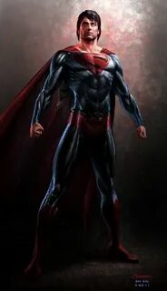 #Superman #Fan #Art. (MAN OF STEEL - CONCEPT ART) By: Warren