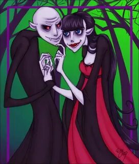 Count Maxwell and his wife Ruby from Jill Thompson's Scary G