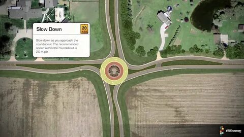How-To Navigate a Modern Roundabout - YouTube