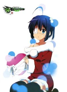 Chuu-Byou:Rikka Takanashi Mega Kawaiii X-mas HD Render(2vers