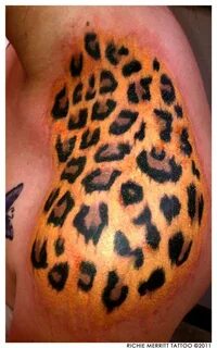 Realistic Leopard Print Tattoo Leopard Print Pinterest ... C