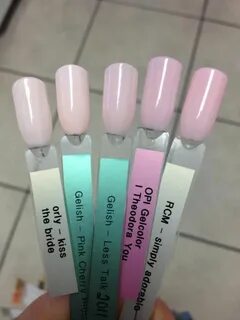 SOG Color Comparisons Gel color, Hair and nails, Gelish nail