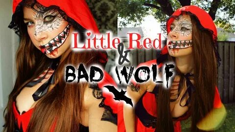 Little Red Riding Hood & Bad Wolf Makeup Halloween 2015 ☾ - 