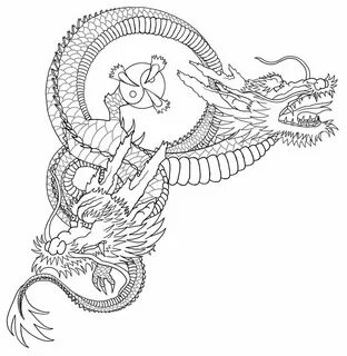 Dragon Outline WIP by Almwitch on DeviantArt Dragon tattoo o