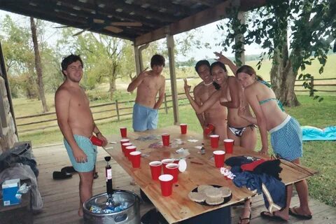 Naked Beer Pong - Picture eBaum's World