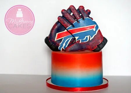 NFL Bills Gloves Cake! - McGreevy Cakes
