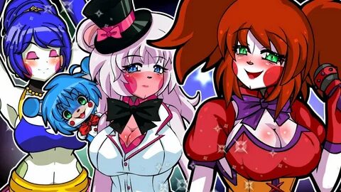 MEETING the FUNTIME FNaF ANIME GIRLS! (FNIA: Expanded Night 