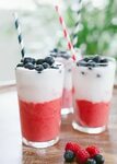 Red White and Blue Recipes You Actually Want to Eat! Slushie