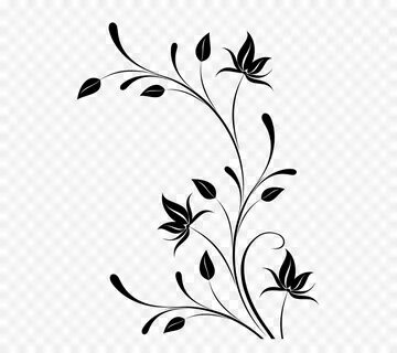 Black And White Flower png download - 800*800 - Free Transpa