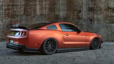 Mustang GT Wrapped in Matte Autumn Fire! - YouTube