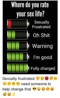 Where Do You Rate Your Sex Life? Sexually Frustrated Oh Shit