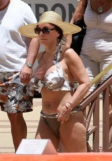 Shirley Ballas in Bikini 2018 -01 GotCeleb