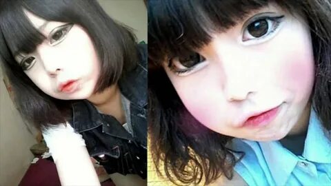 Ugly asian girl makeup