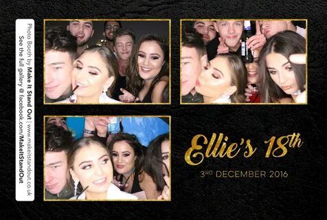 Ellie’s 18th Birthday, Photo Booth - Make It Stand Out