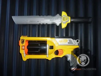 Urban Taggers.: Review: Nerf N-Force Stonewall Shield + Shor