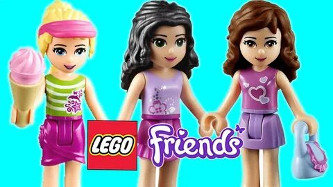 Lego Friends Emma, Olivia and Stephanie's Beach House Buildi