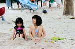 #beach #children #cute #fun #girls #happy #joy #kids #leisur