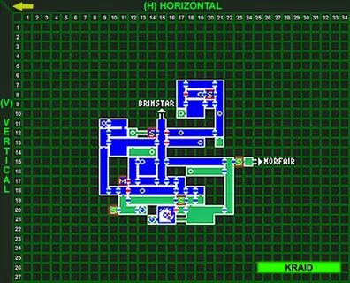 Metroid Zero Mission Kraid Map - Big Bus Tour Map