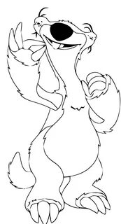 The ice age for kids - The Ice Age coloring page to download