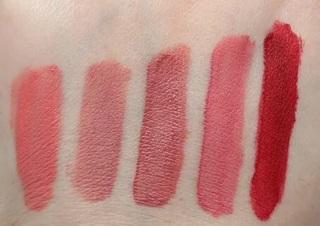 bareMinerals Gen Nude Lipsticks Review, Swatches Looks on Pa