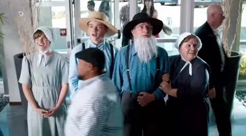 This Commercial About An Amish Family Seeing Their First Ele