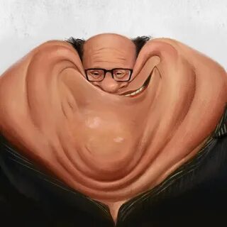 ArtStation - Danny DeVito Caricature