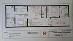 2bhk house plan, House map, North facing house