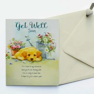 Words Of Warmth Get Well Soon Card - Garlanna Greeting Cards