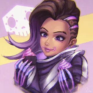 Sombra Fan Art Overwatch - art-earwax