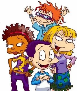 Chuckie, Tommy, Angelica and Susie Rugrats all grown up, Rug